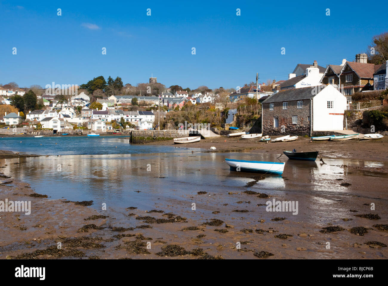 Noss Mayo, Devon England UK Stockfoto