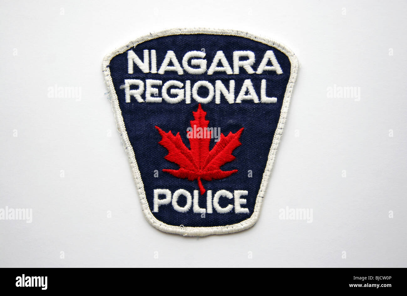 Kanadischen Niagara Regional Police Department Patch, Kanada Stockfoto