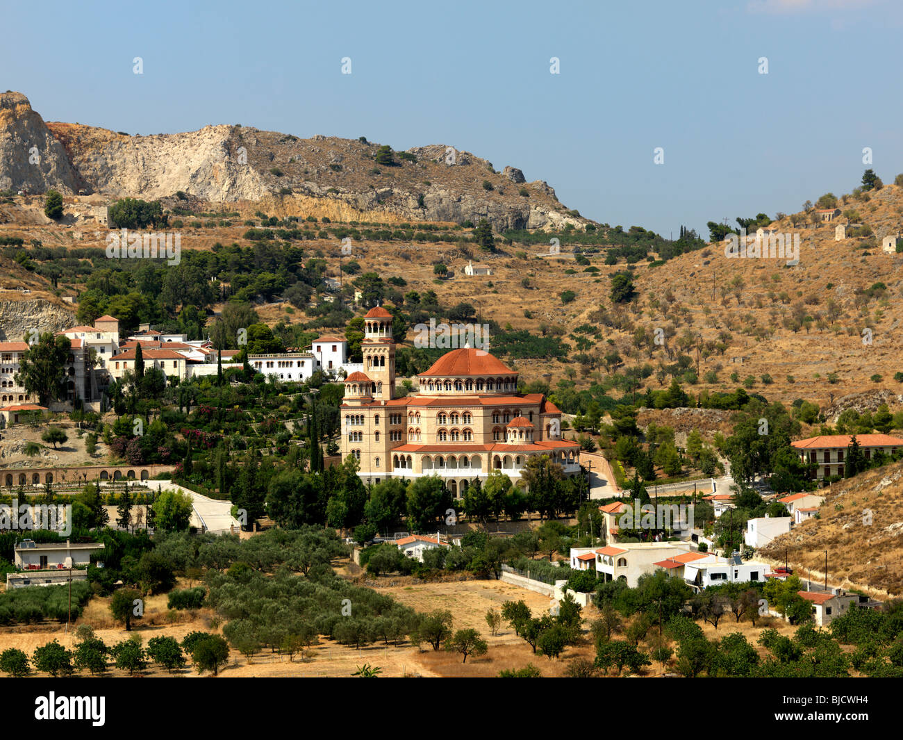 Paleochora Aegina Insel Griechenland Attika Agios Nektarios Kloster
