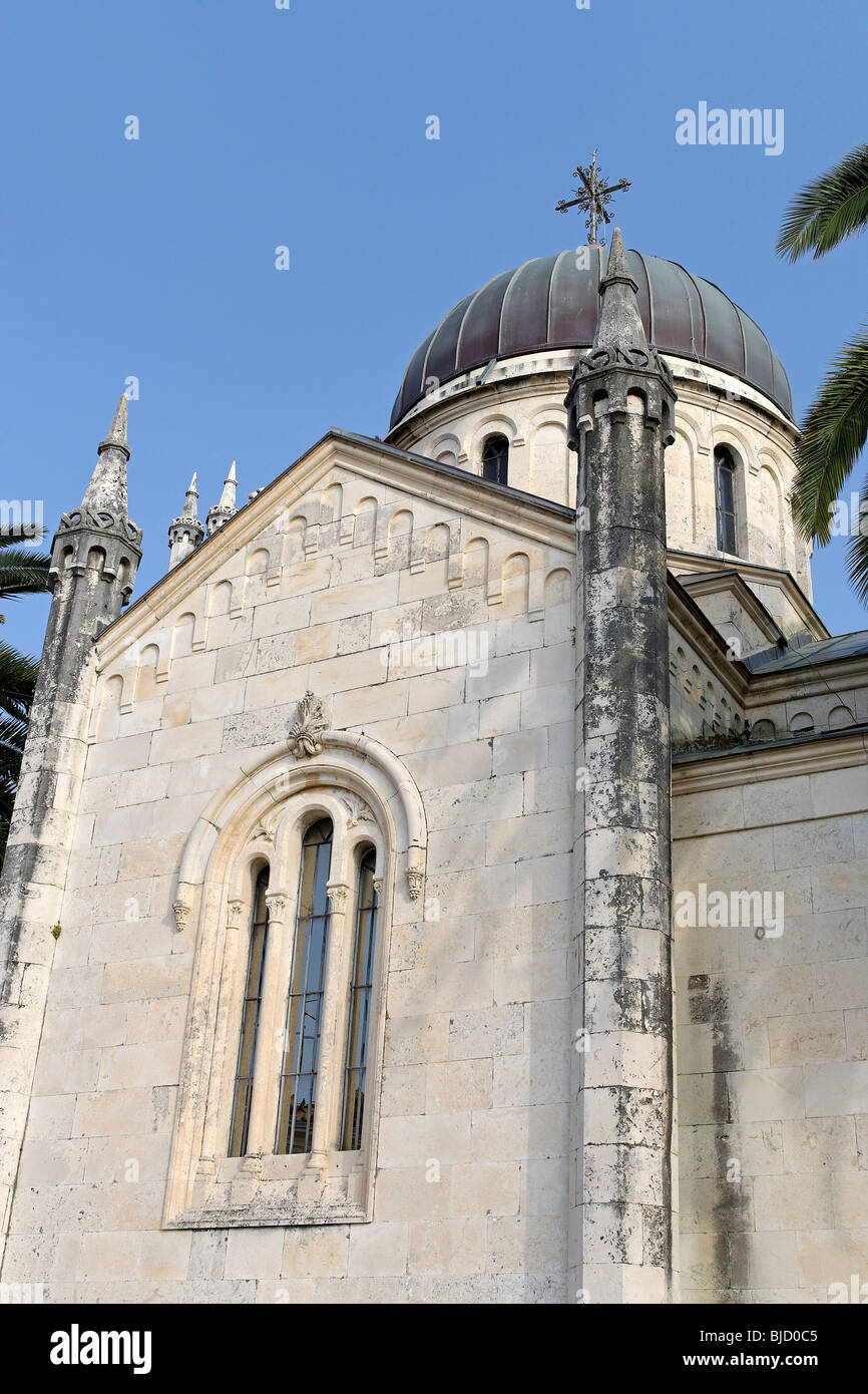 Kirche des Heiligen Erzengel Michael, Altstädter Ring, Herceg-Novi, Montenegro Stockfoto