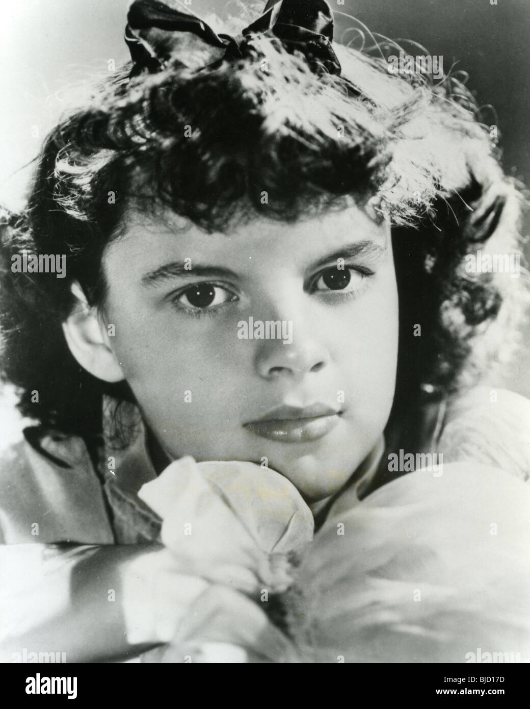 JUDY GARLAND - US-Schauspielerin und Sängerin über 1940 Stockfoto