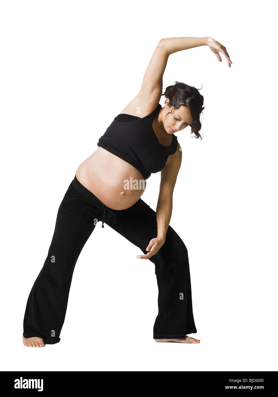 Schwangere Frau. Stockfoto