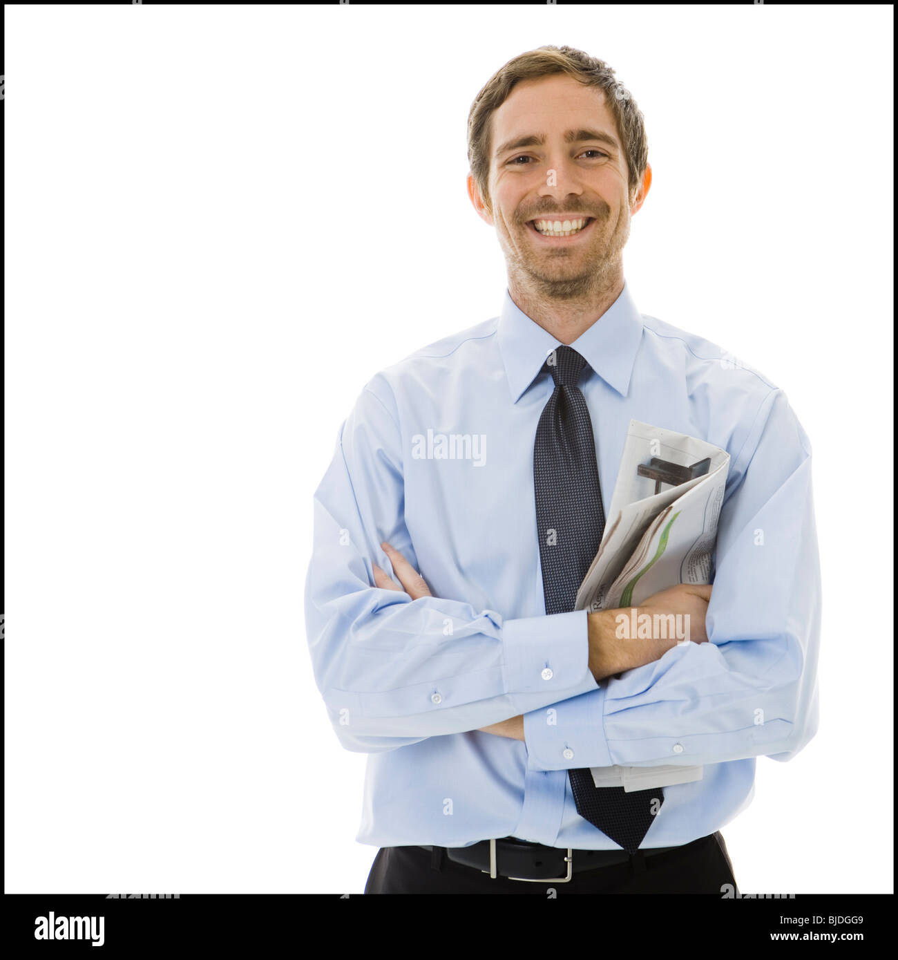 Mann lächelnd Stockfoto