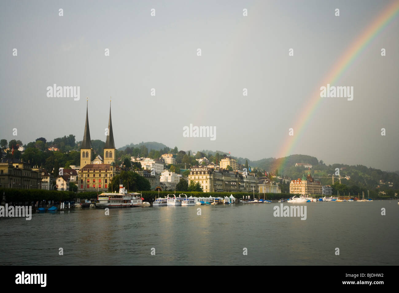 Stadt Landschaft Stockfoto