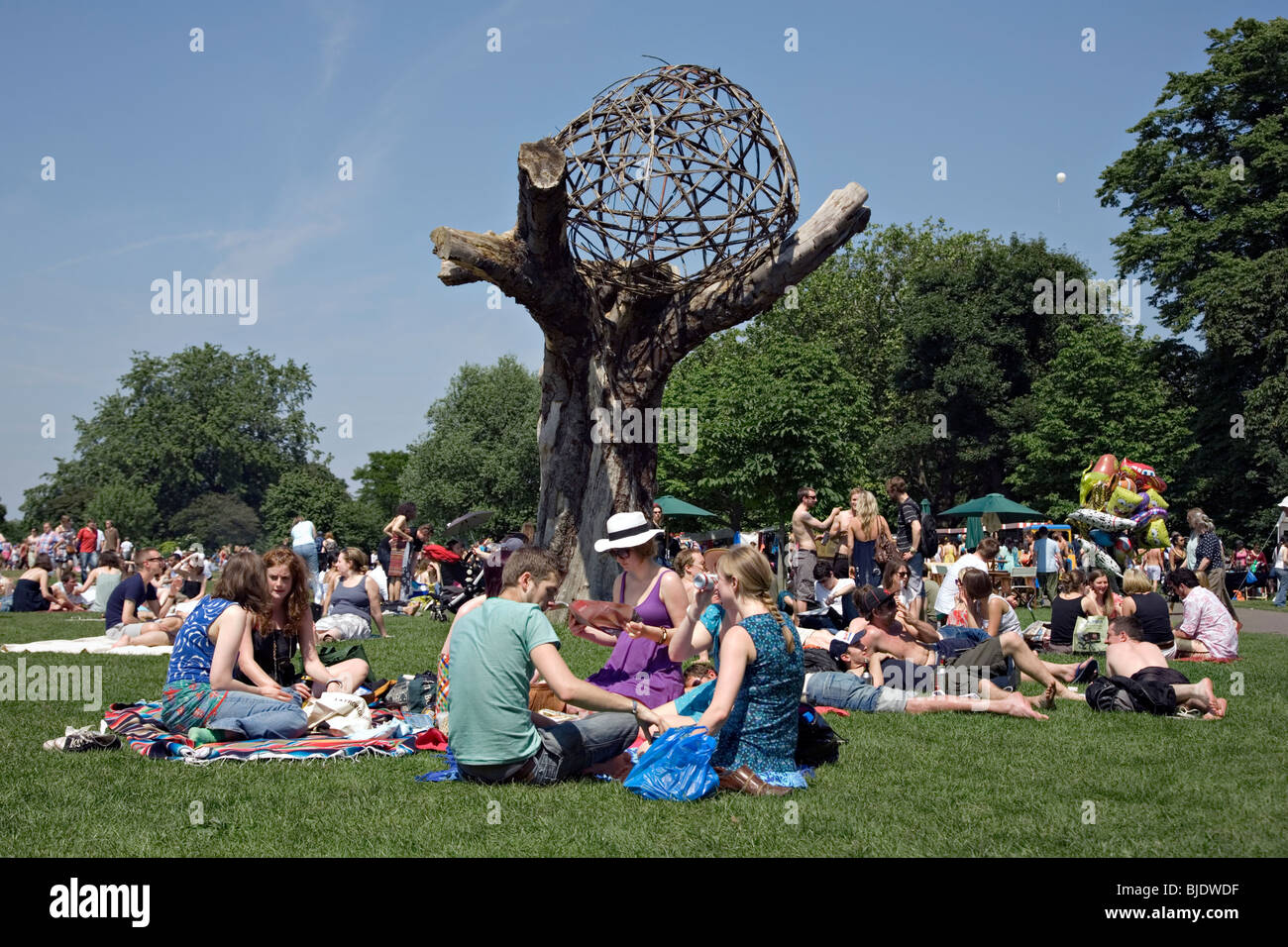 eine Festival in stoke Newington, london Stockfoto