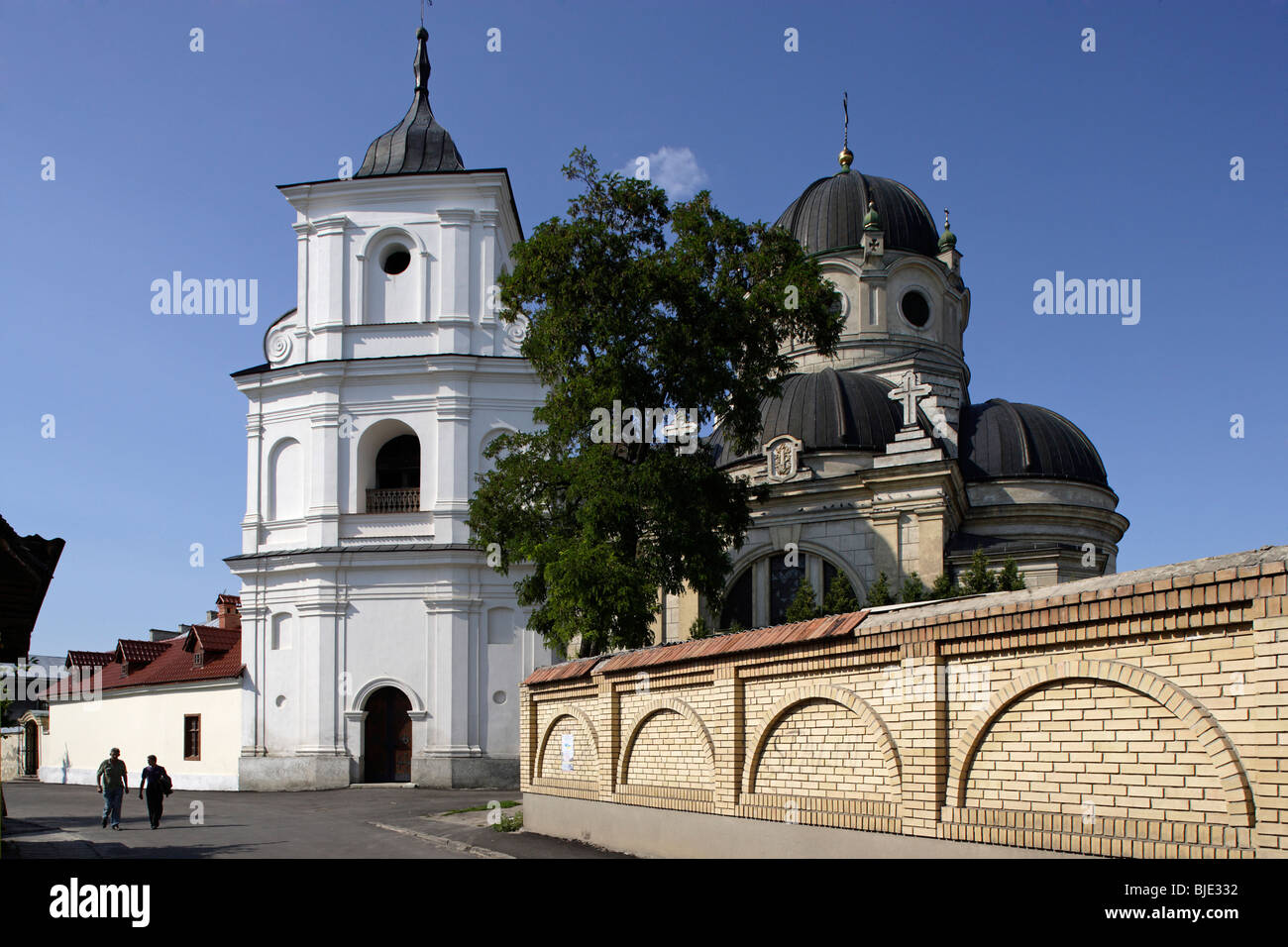 Schowkwa, Zolkiew, St. Basil Kloster, 1653-1655, Lemberg/Lviv Oblast, Westukraine Stockfoto