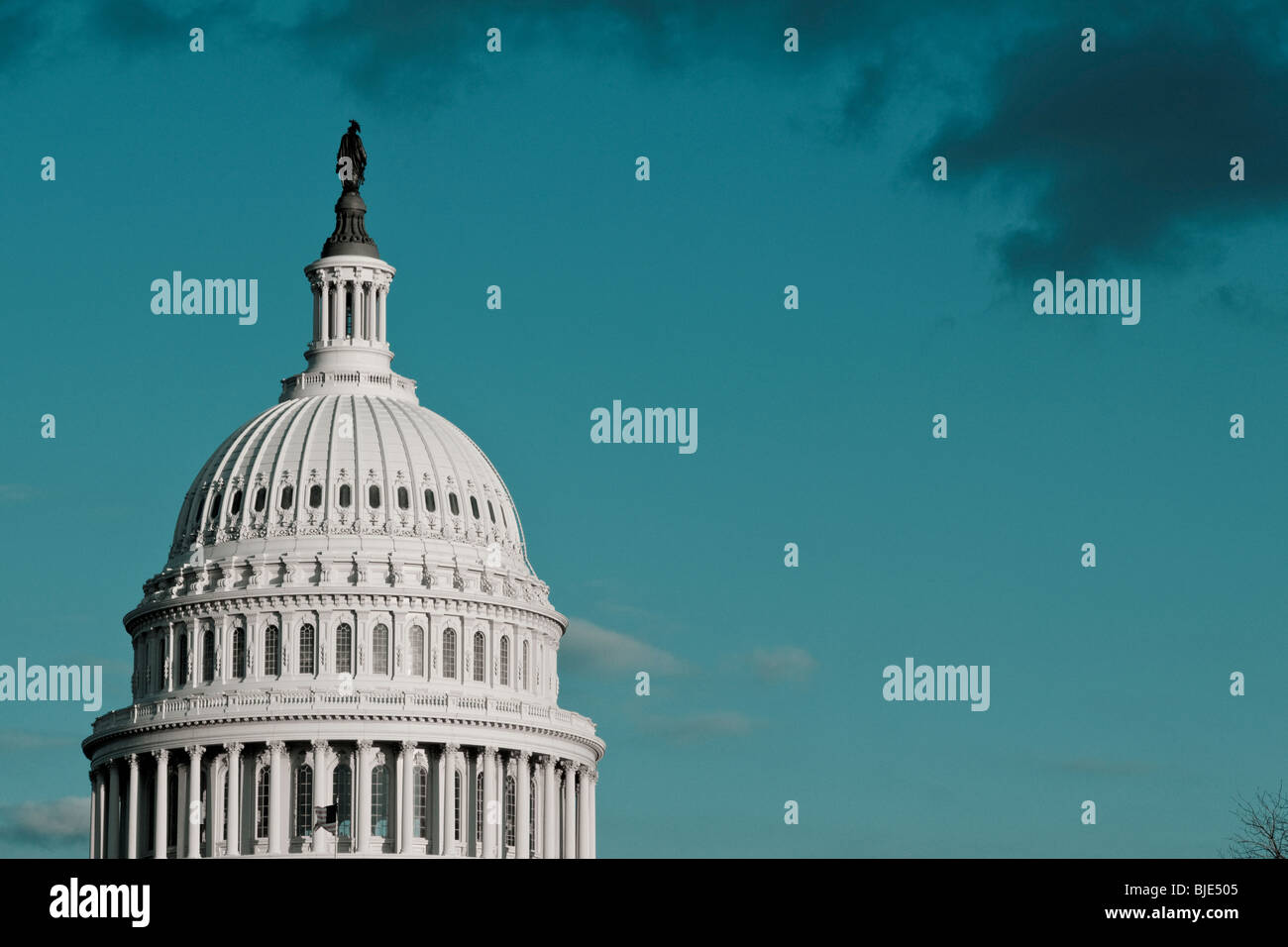 Die Rotunde das Kapitol in Washington D.C. USA Stockfoto