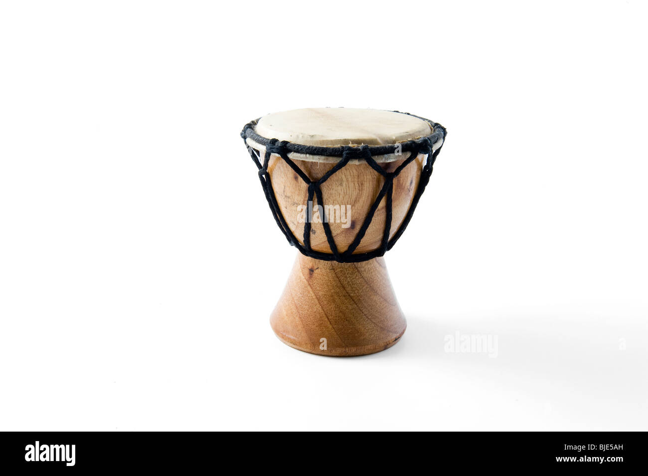 Indian drum isolierten auf weißen Hintergrund Stockfoto