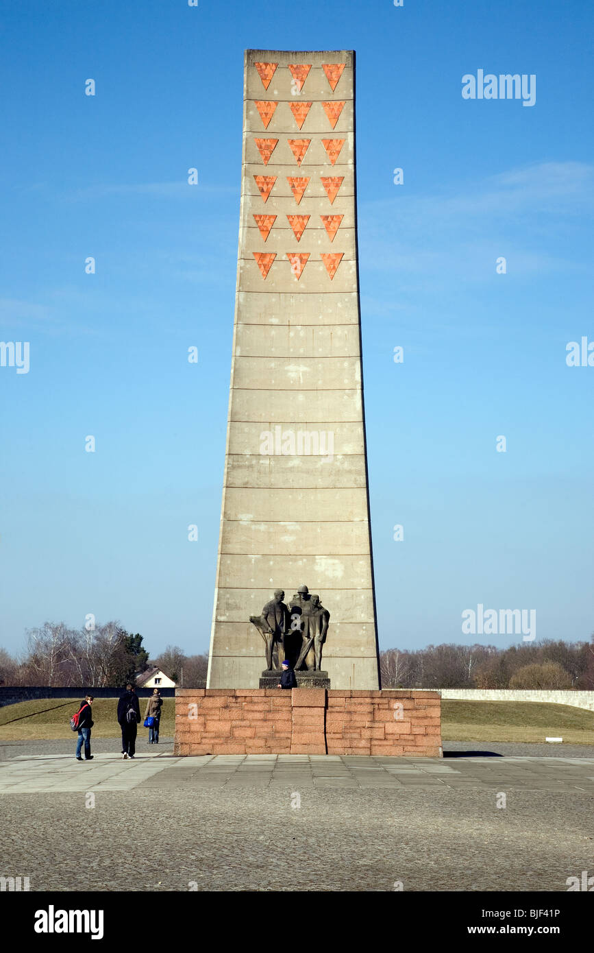 Sachsenhausen Konzentrationslager - sowjetische Befreiung Memorial, Brandenburg, Deutschland Stockfoto