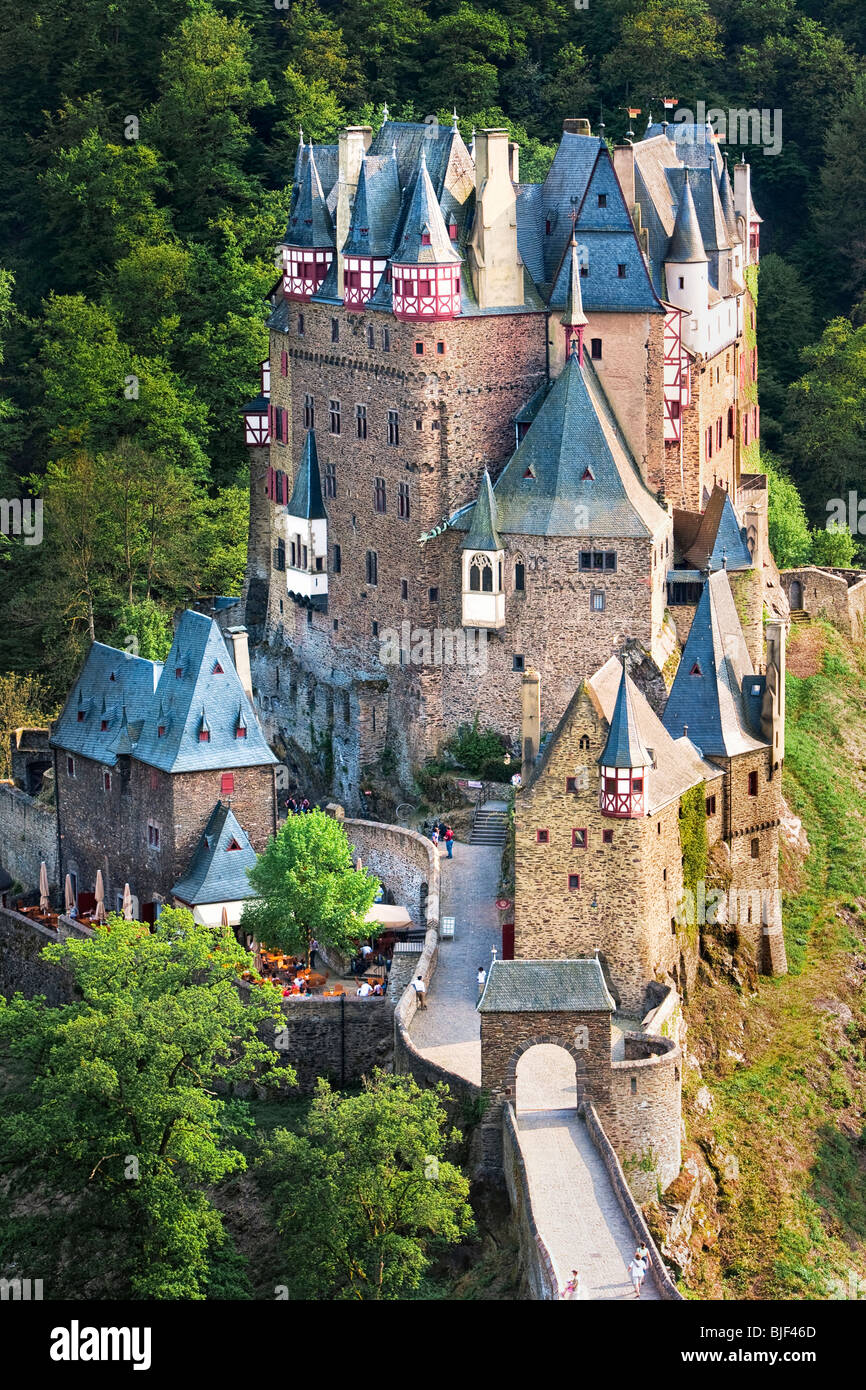 Burg Eltz, Burg im Rheinland Stockfoto
