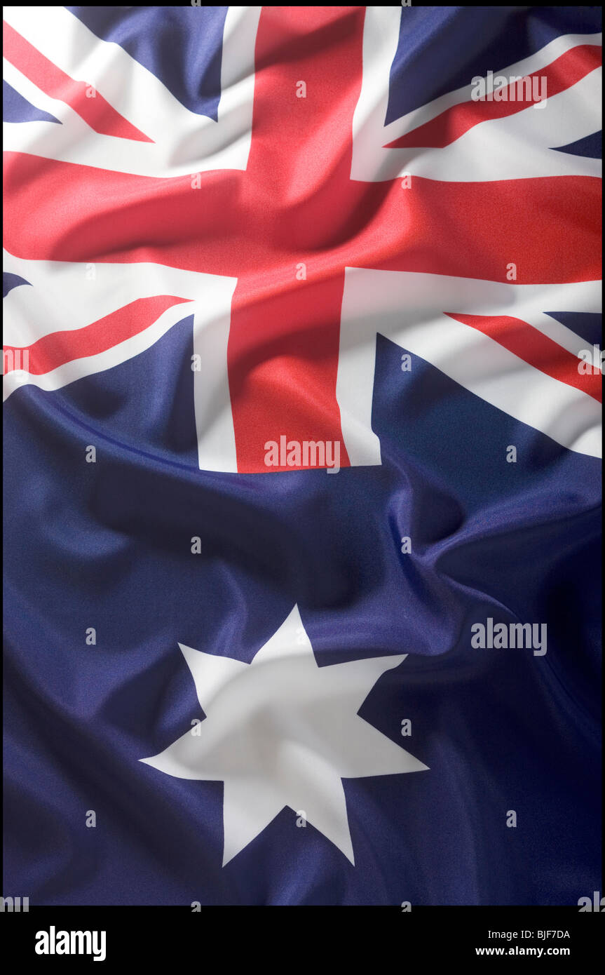 australische Flagge Stockfoto