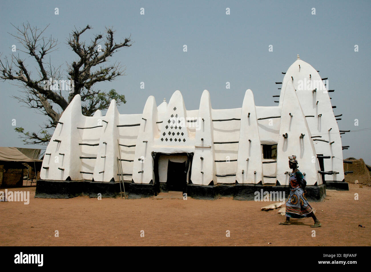 Moschee, Nord-Ghana, Westafrika, Afrika Stockfoto