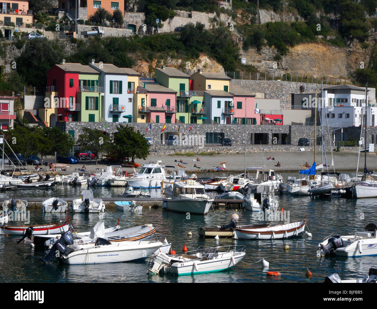 Cinque Terre, Portovenere, Riviera, Ligurien, Italien | Cinqueterre, Portovenere, Riviera, Ligurien, Italien Stockfoto