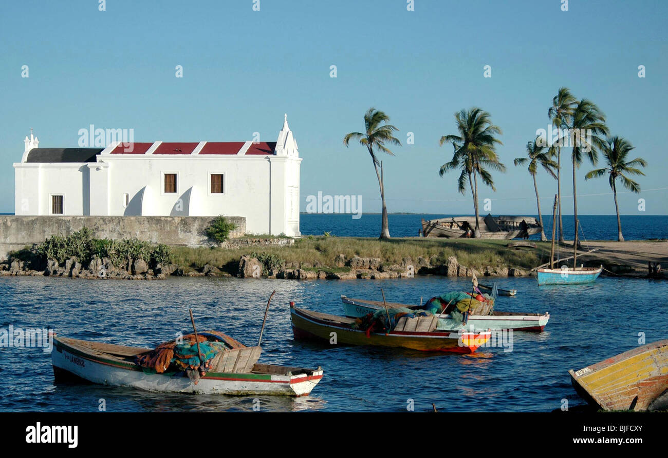 Die Kirche von Santo Antonio am südlichen Ende der Insel. Ilha De