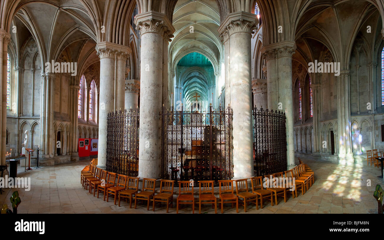 Kathedrale von Saint-Pierre de Lisieux, Lisieux Stockfoto