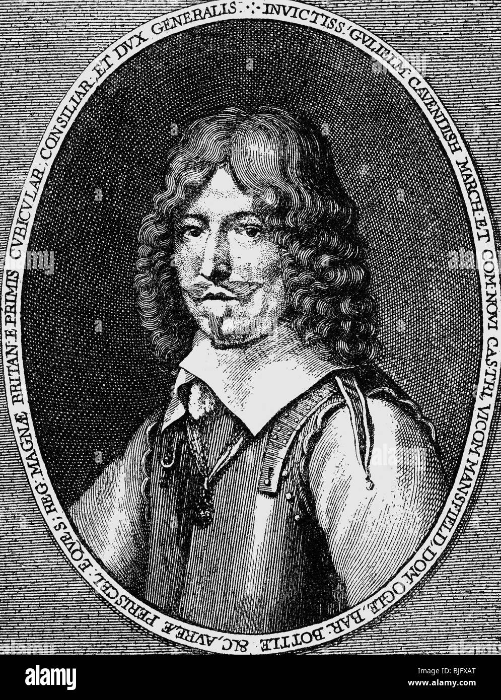 Cavendish, William, 1. Herzog von Newcastle-upon-Tyne, Artist's Urheberrecht nicht gelöscht werden Stockfoto