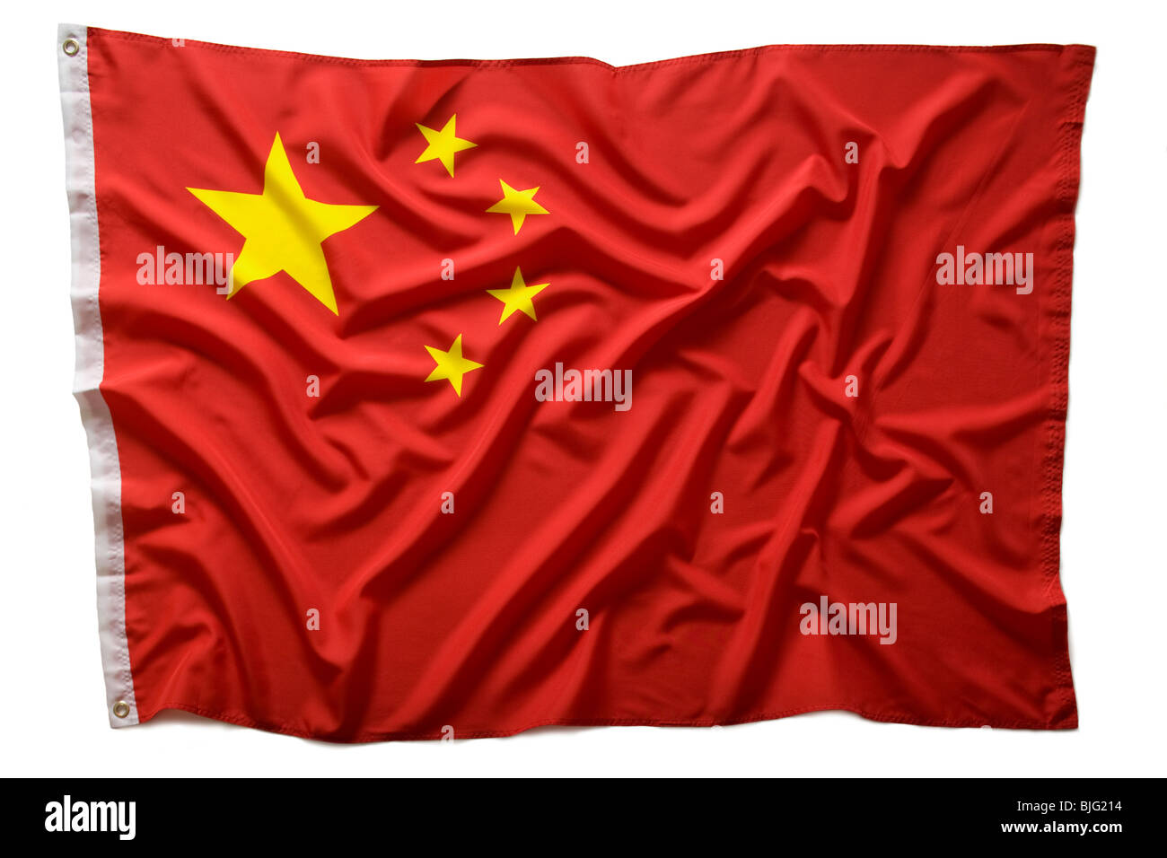 chinesische Flagge Stockfoto