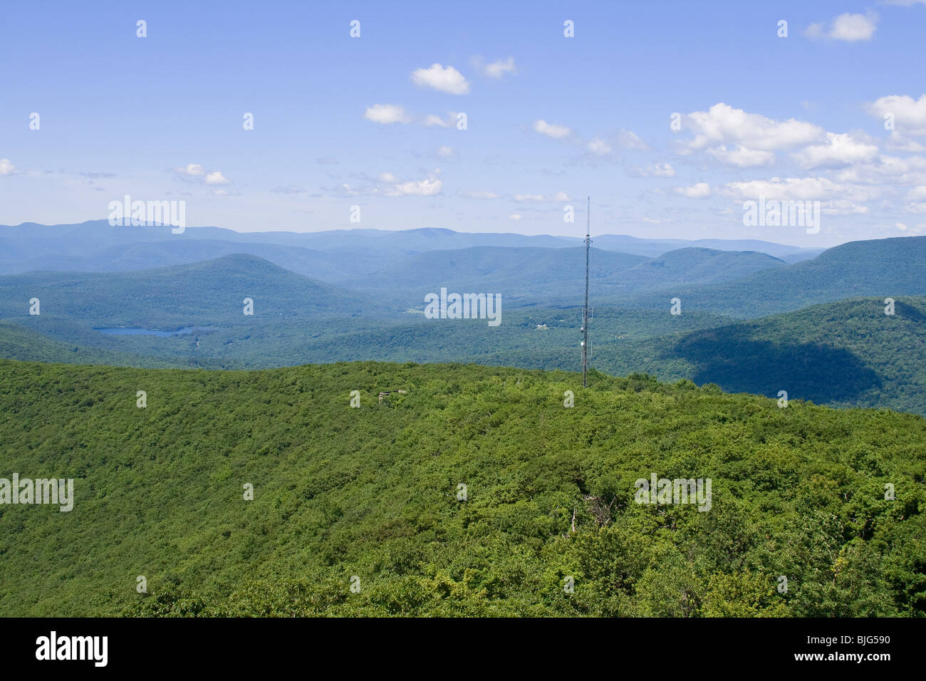 Overlook Mountain in den Catskills, Woodstock, New York, USA Stockfoto