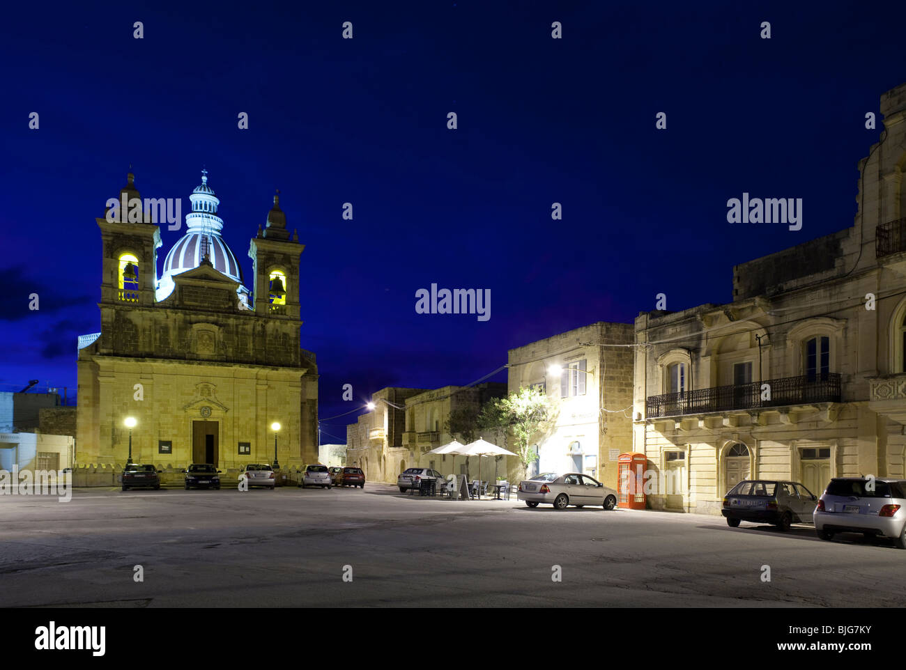 San Lawrenz, Gozo, Malta Stockfoto