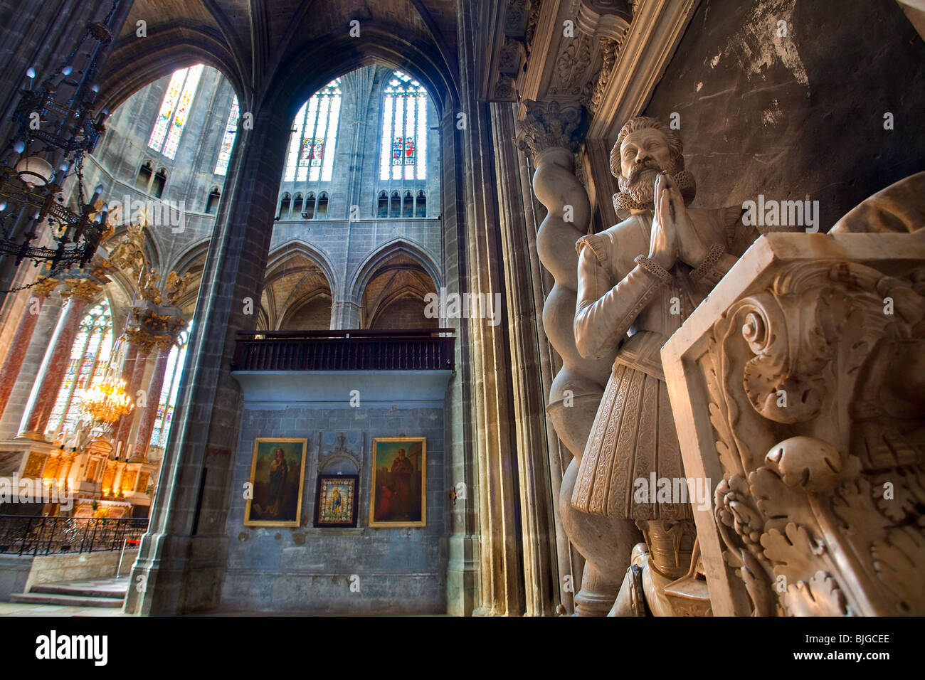 Kathedrale Saint-Just, Narbonne Stockfoto