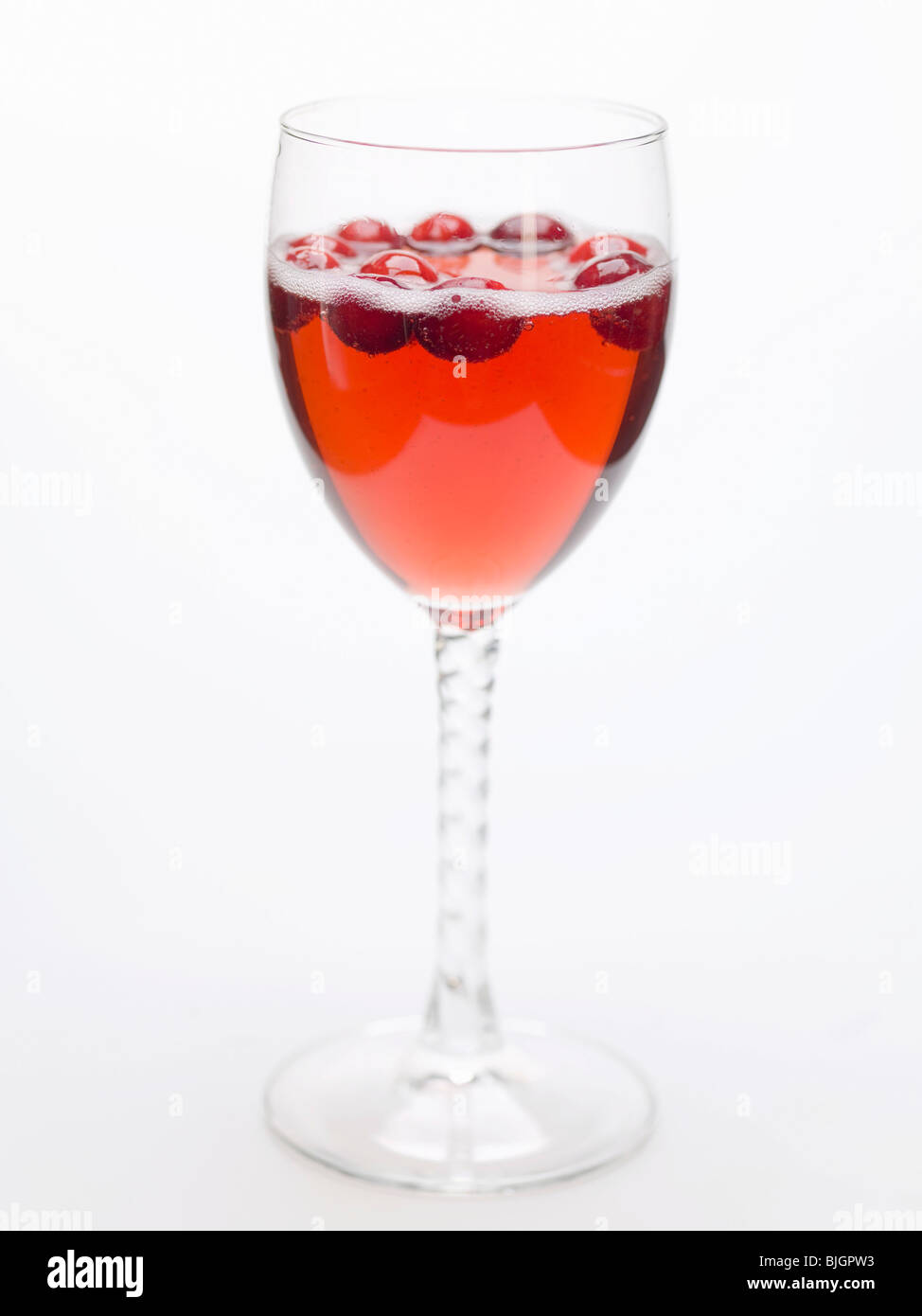 Cranberry Getränk- Stockfoto