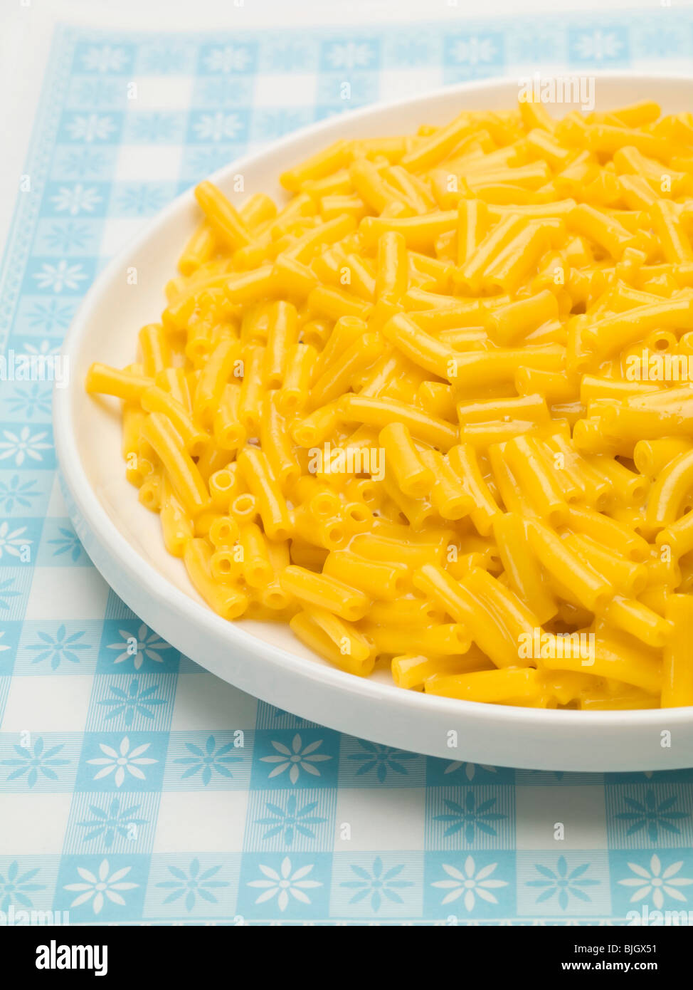 Makkaroni und Käse- Stockfoto