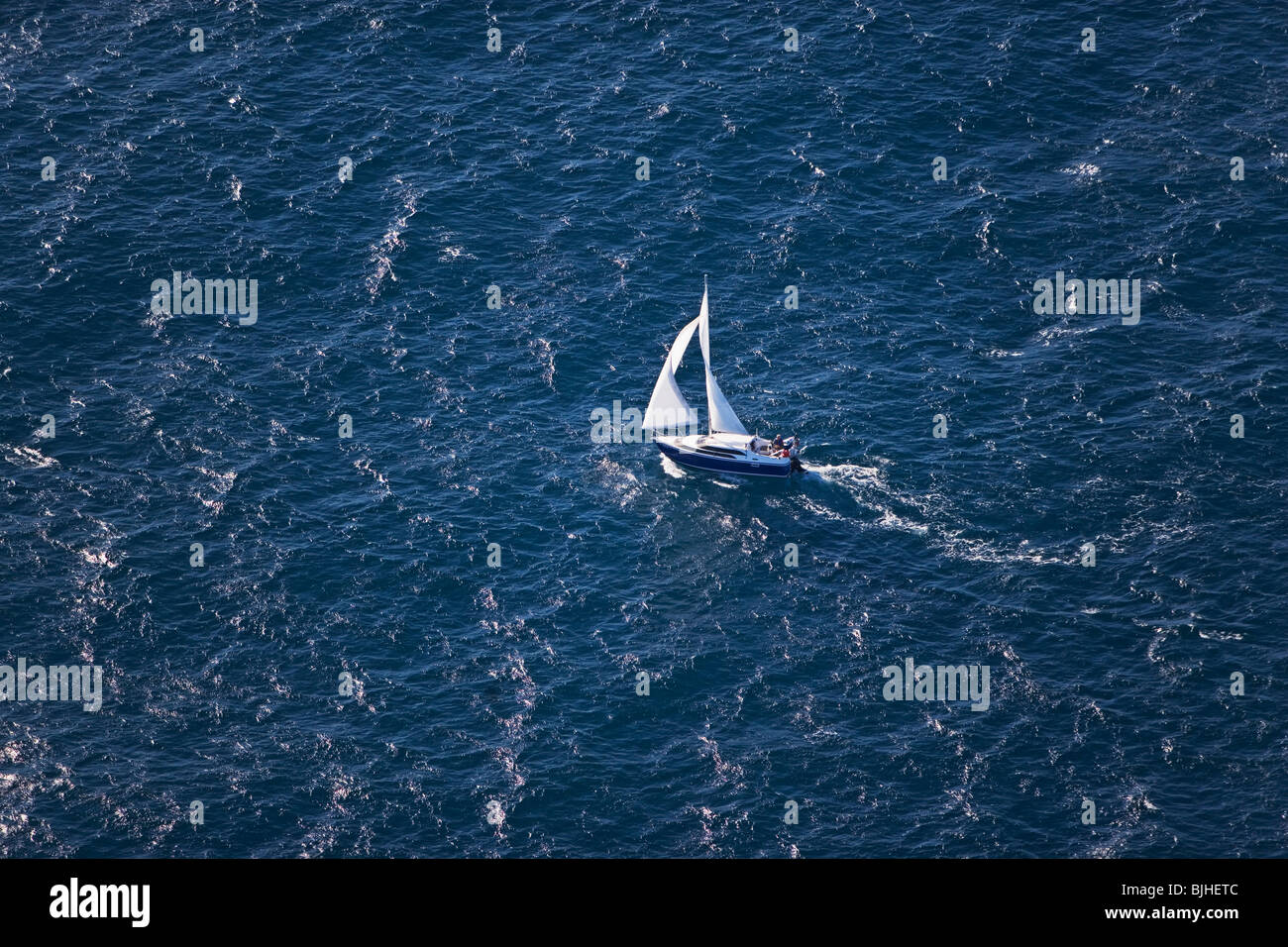 Segelboot Stockfoto