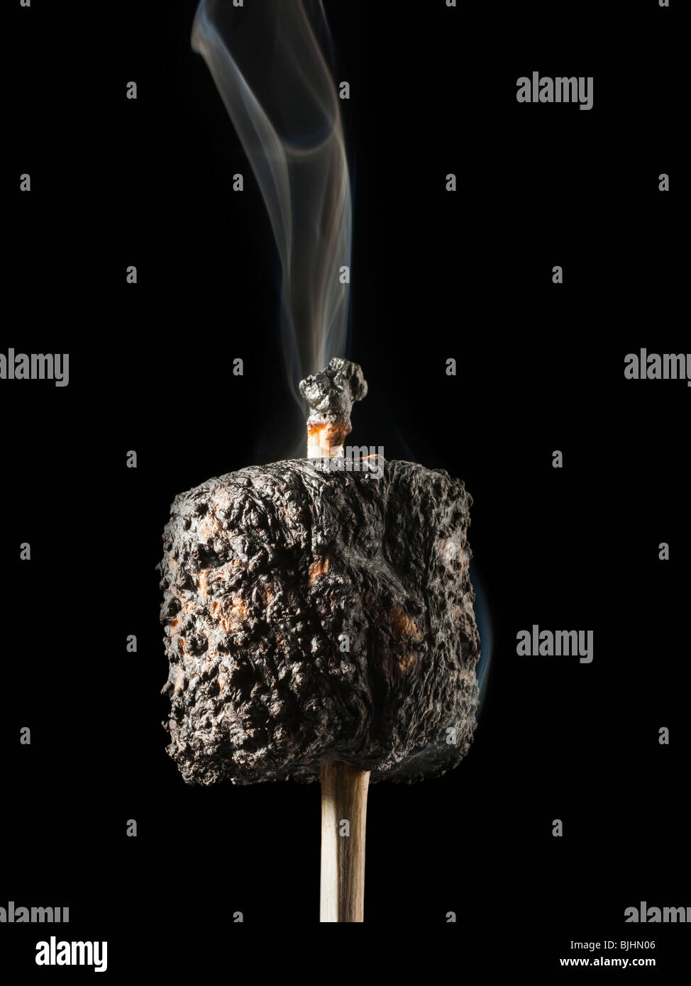 verbrannte Marshmallow am Stiel Stockfoto, Bild 28663830 Alamy