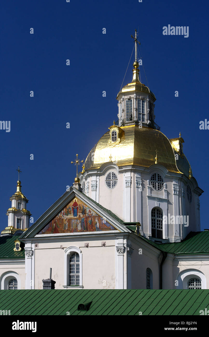 Potschajew, Poczajow, Heilige Dormition Kloster, 1771-1783, Uspenski-Kathedrale, Westukraine, Ternopil Oblast Stockfoto