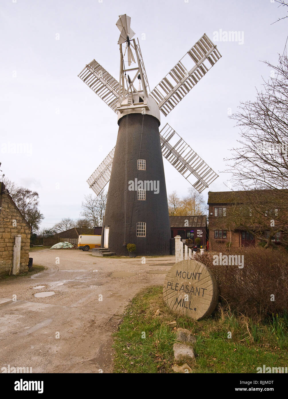 Montieren Sie angenehme Mühle, Kirton in Lindsey, North Lincolnshire, UK Stockfoto