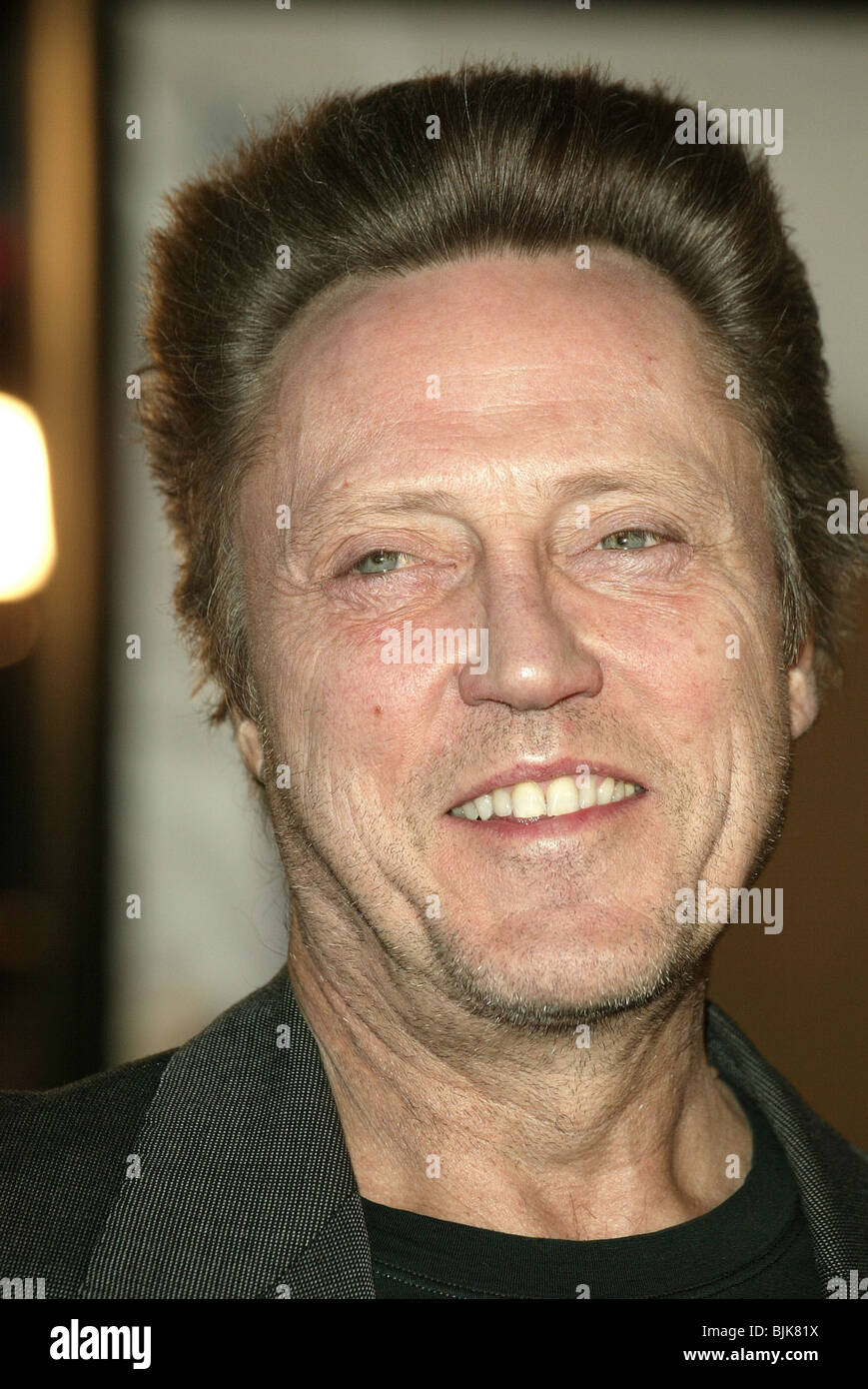 CHRISTOPHER WALKEN CATCH ME IF YOU CAN LA PREM WESTWOOD LOS ANGELES USA 16. Dezember 2002 Stockfoto