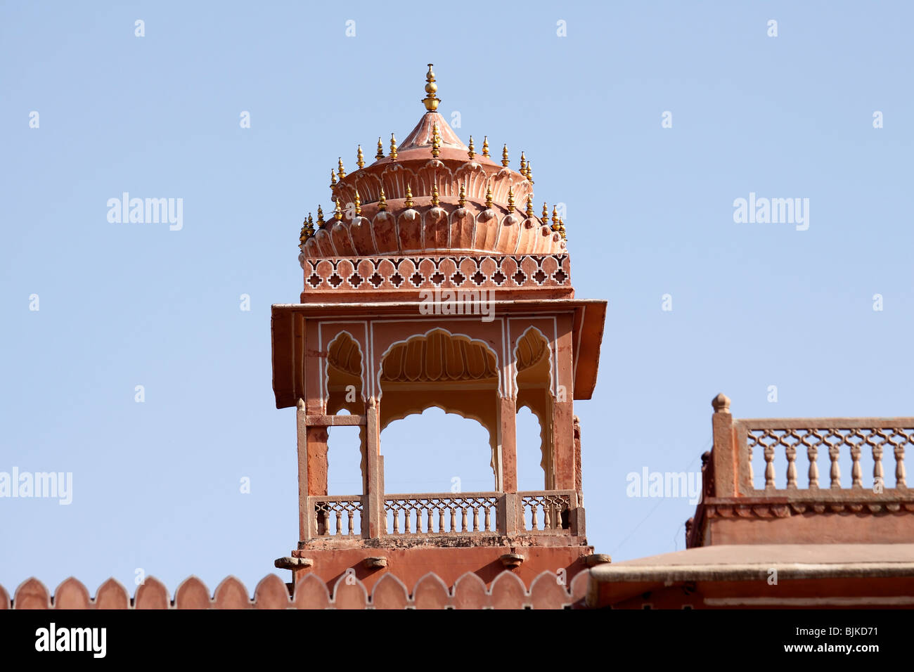 Sehenswürdigkeiten & Szenen aus Rajasthan: Jaipur Stockfoto