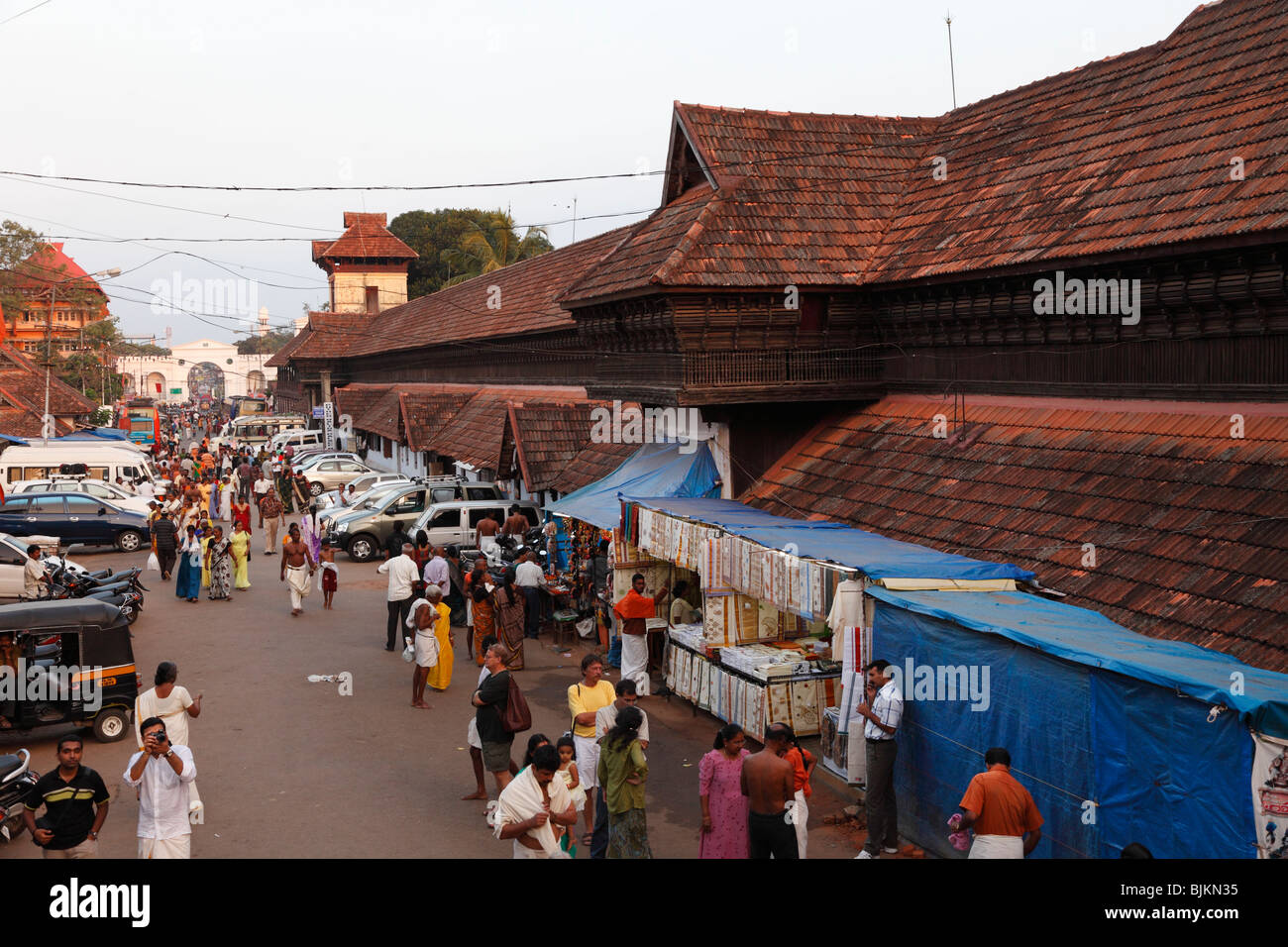 Puttan-Malika Palast, Trivandrum, Thiruvananthapuram, Kerala Zustand, Indien, Asien Stockfoto