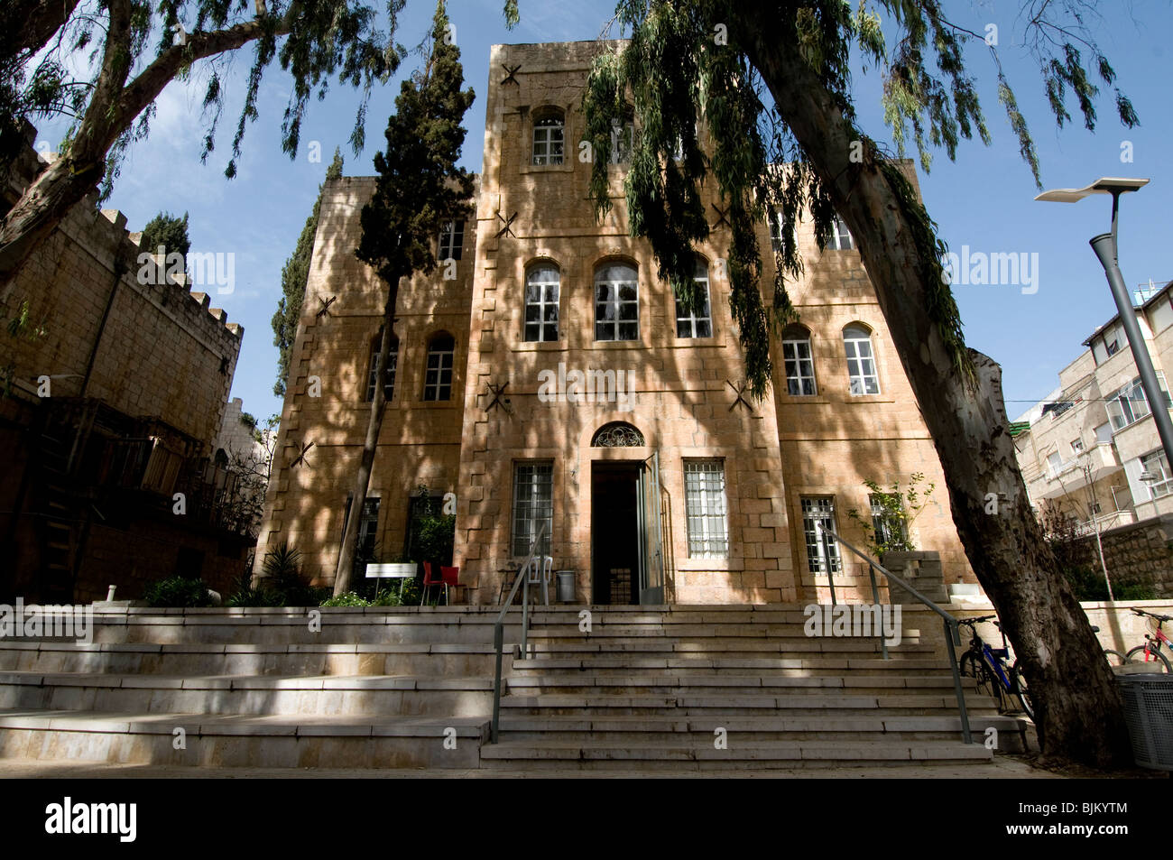 Bezalel Academy of Arts and Design - Fakultät für Architektur, Jerusalem Stockfoto