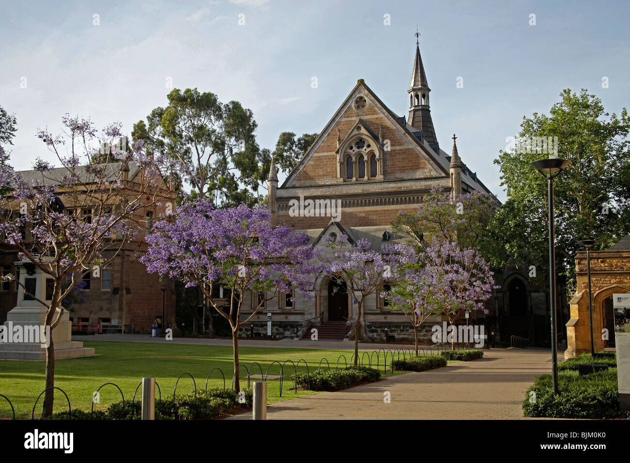 Historische Gebäude der Universität von Adelaide, South Australia, Australia Stockfoto