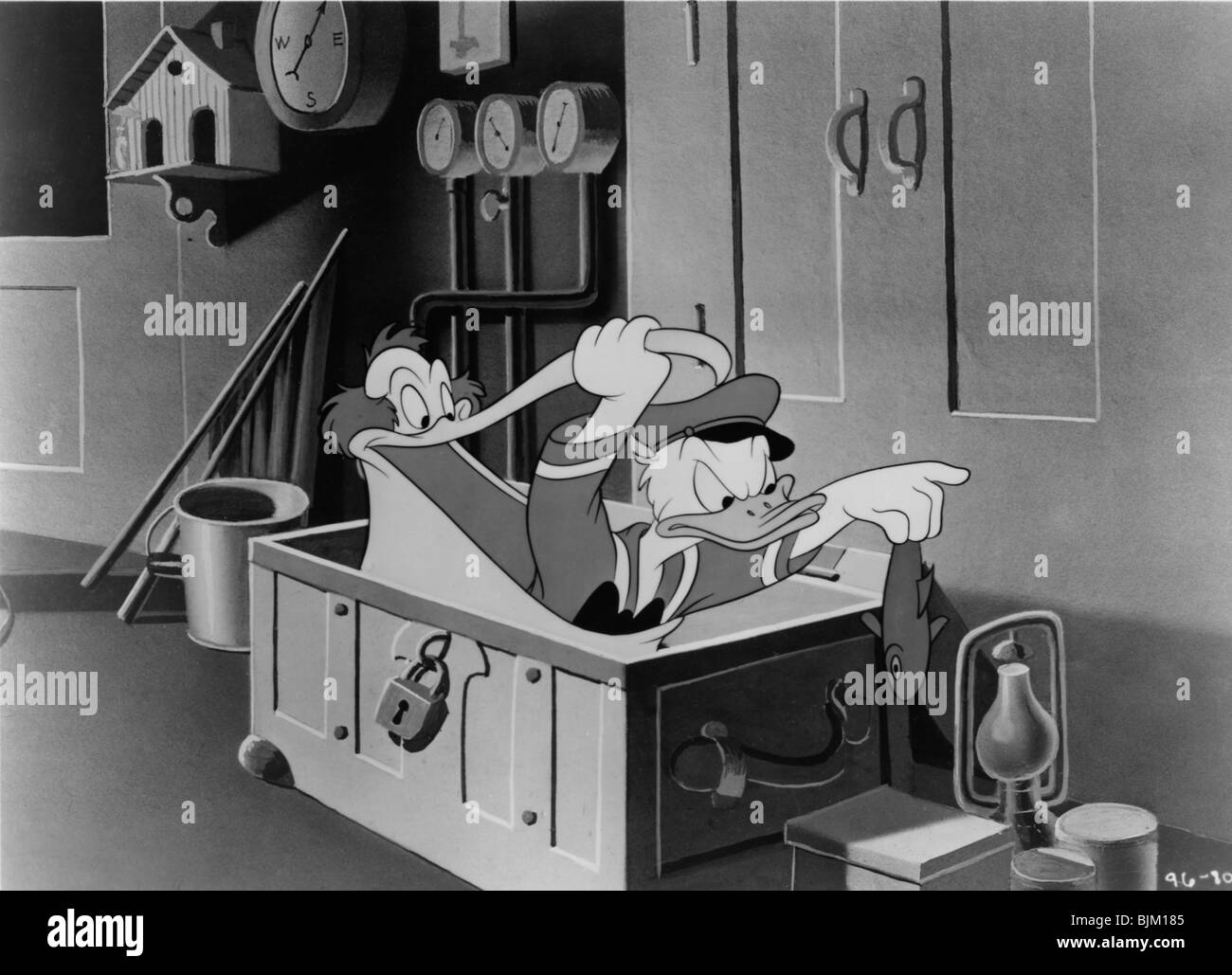 DISNEYLAND "ENTE ZU MIETEN" (1957) DONALD DUCK (CHARAKTER) JACK HANNAH (DIR) 003 Stockfoto