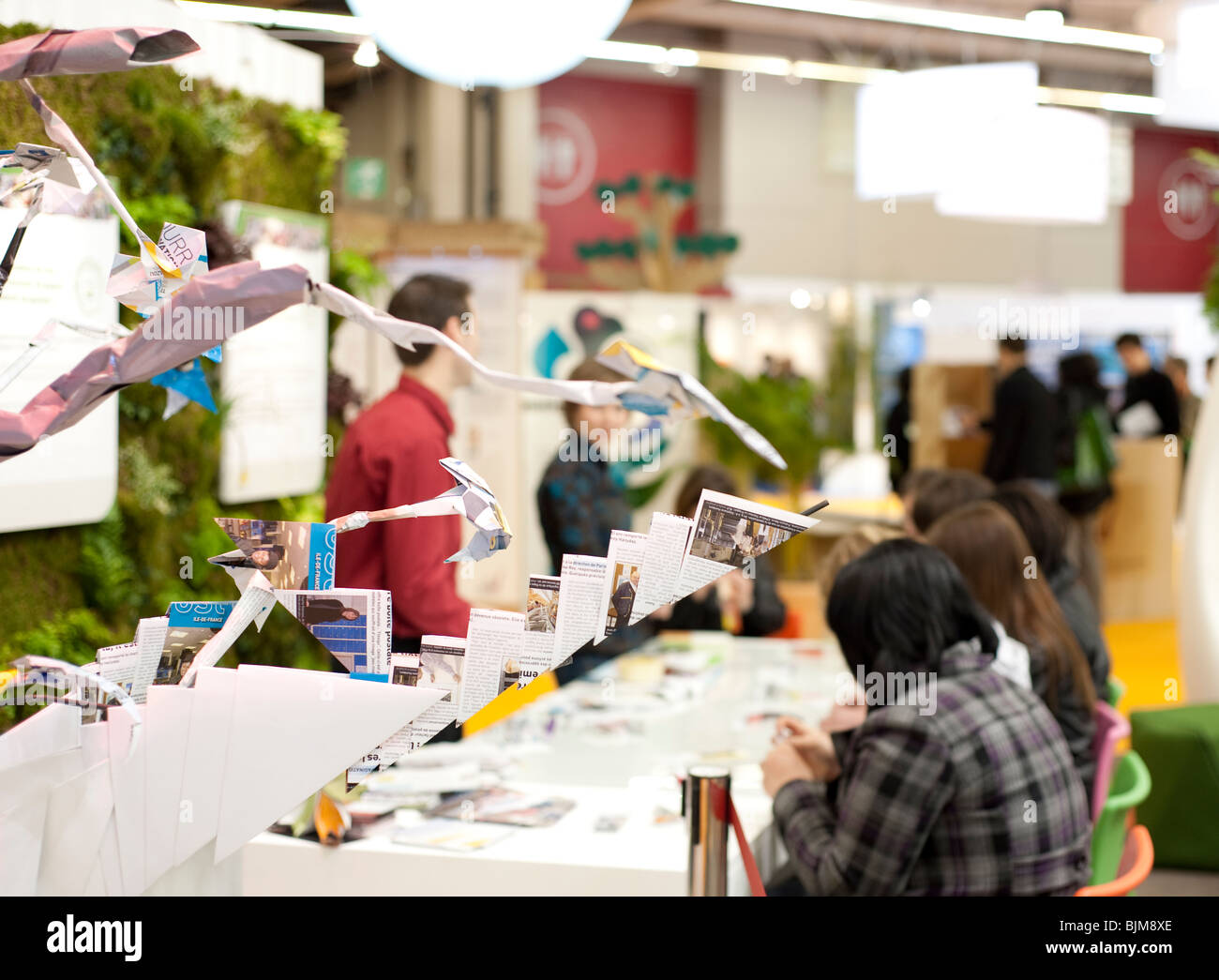 Origami-Baum Stockfoto