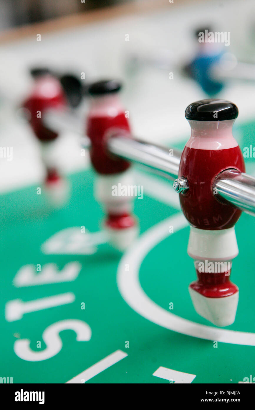 Tischfußball Stockfoto