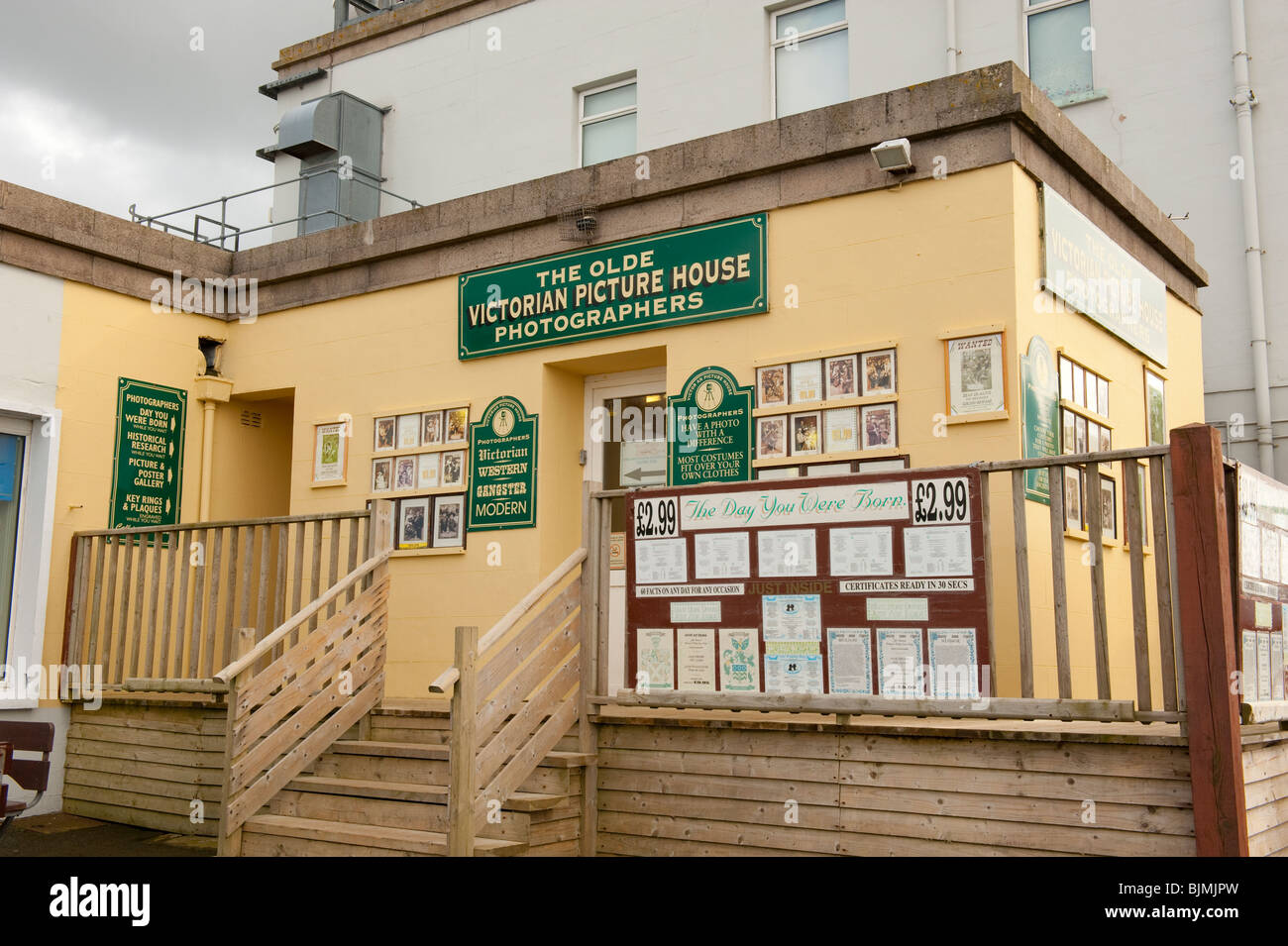 Alten viktorianischen Picture House Great Orme North Wales UK Stockfoto