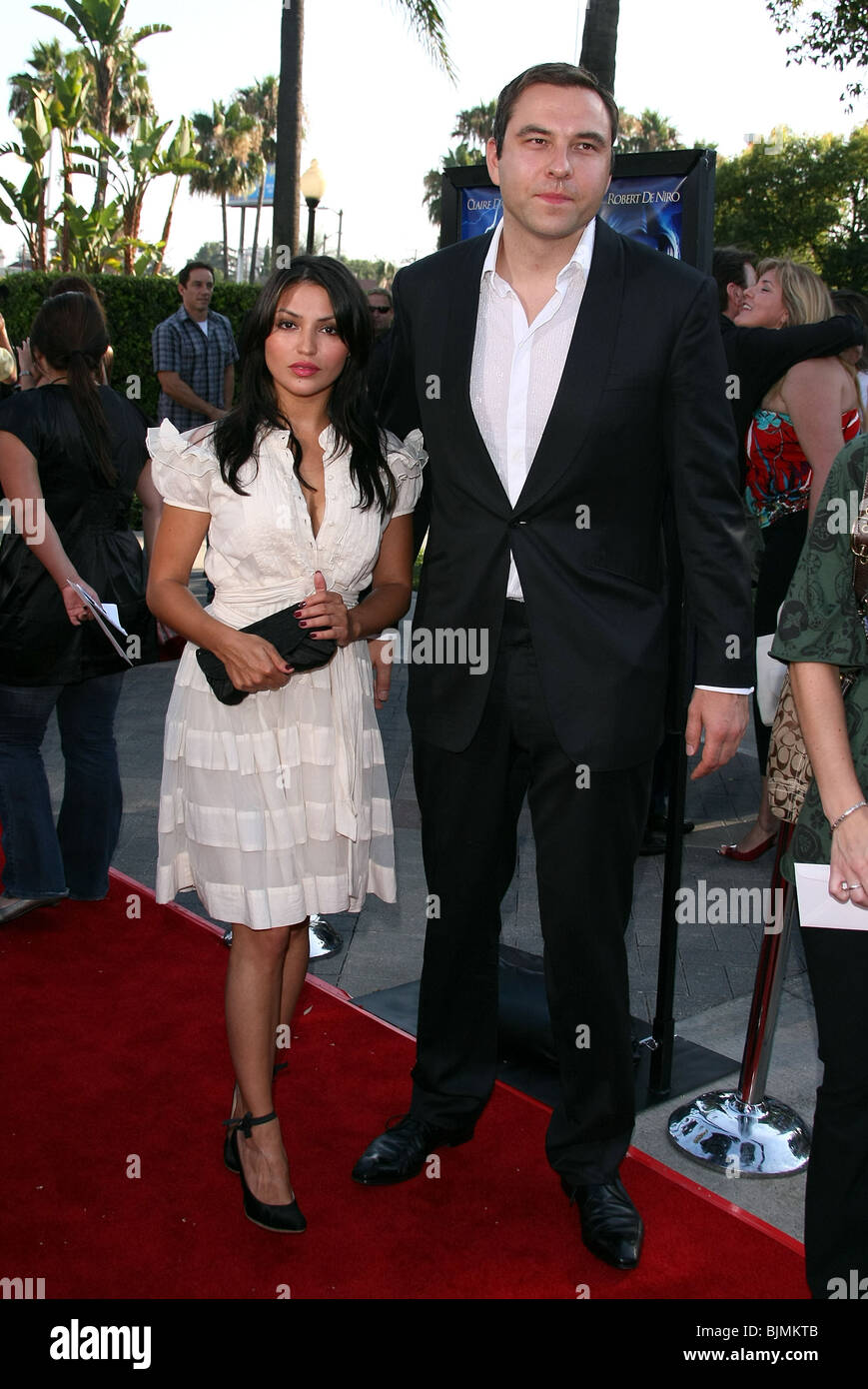 NATILE LOREN & DAVID WALLIAMS STARDUST LOS ANGELES PREMIERE PARAMOUNT STUDIOS HOLLYWOOD LOS ANGELES USA 29. Juli 2007 Stockfoto