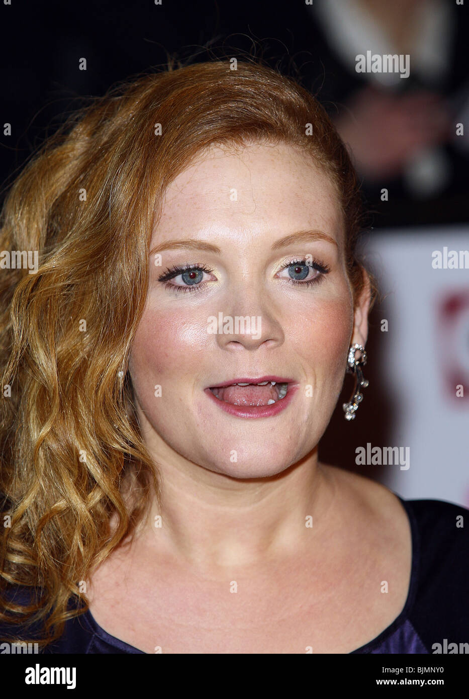 JENNIE MCALPINE NATIONAL TELEVISION AWARDS 2008 in der ROYAL ALBERT HALL LONDON ENGLAND 29. Oktober 2008 Stockfoto