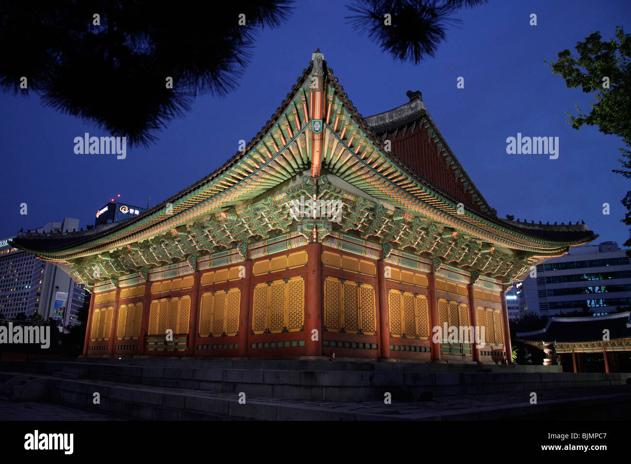 Deoksugung königlicher Palast, Palast der Langlebigkeit, koreanischen Hauptstadt Seoul, Südkorea, Asien Stockfoto
