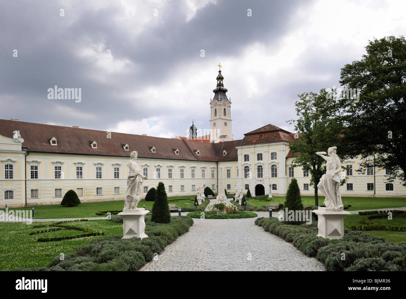 Stift Altenburg, Benediktinerkloster, Altenburg, Waldviertel, Niederösterreich, Österreich, Europa Stockfoto