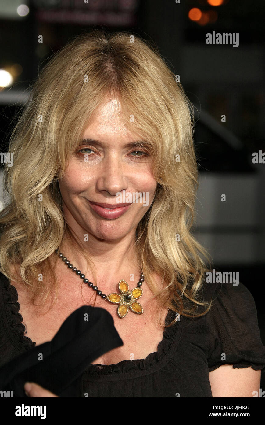 ROSANNA ARQUETTE HOTROD LOS ANGELES PREMIERE GRAUMANS CHINESE HOLLYWOOD LOS ANGELES USA 26. Juli 2007 Stockfoto