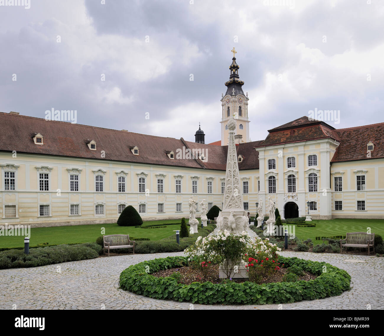 Stift Altenburg, Benediktinerkloster, Altenburg, Waldviertel, Niederösterreich, Österreich, Europa Stockfoto