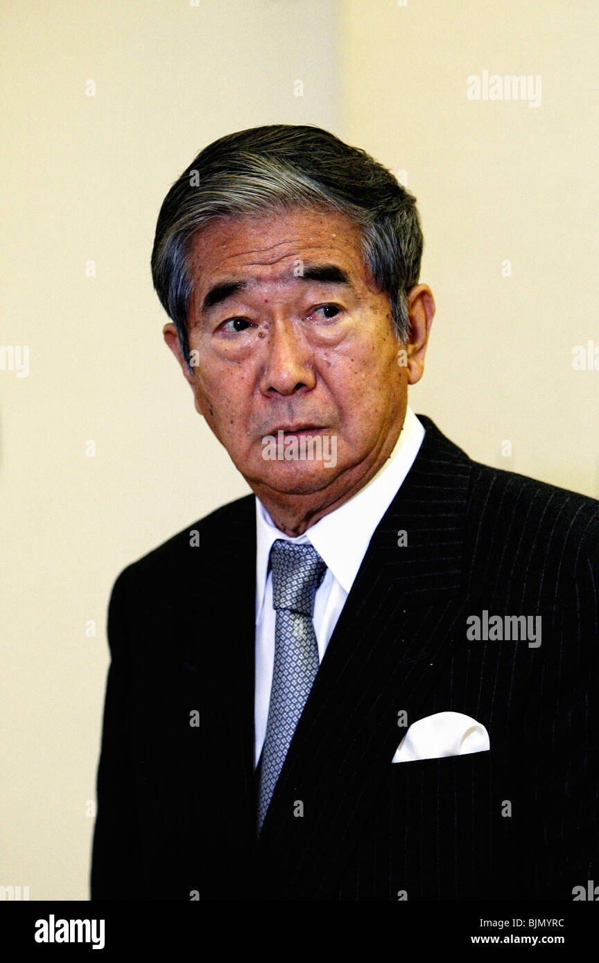 Tokyo Gouverneur Shintaro Ishihara Stockfoto