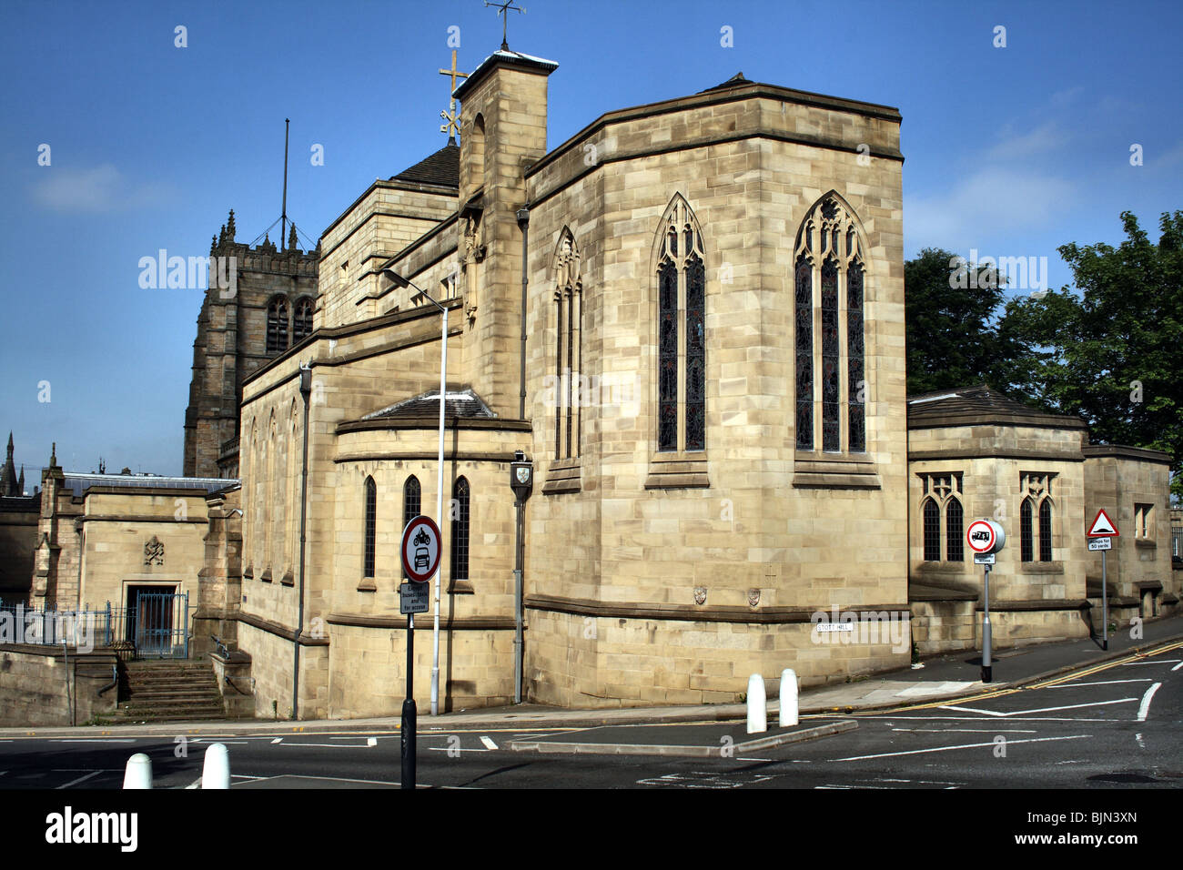 Bradford Cathedral Church of St. Peter Stockfoto