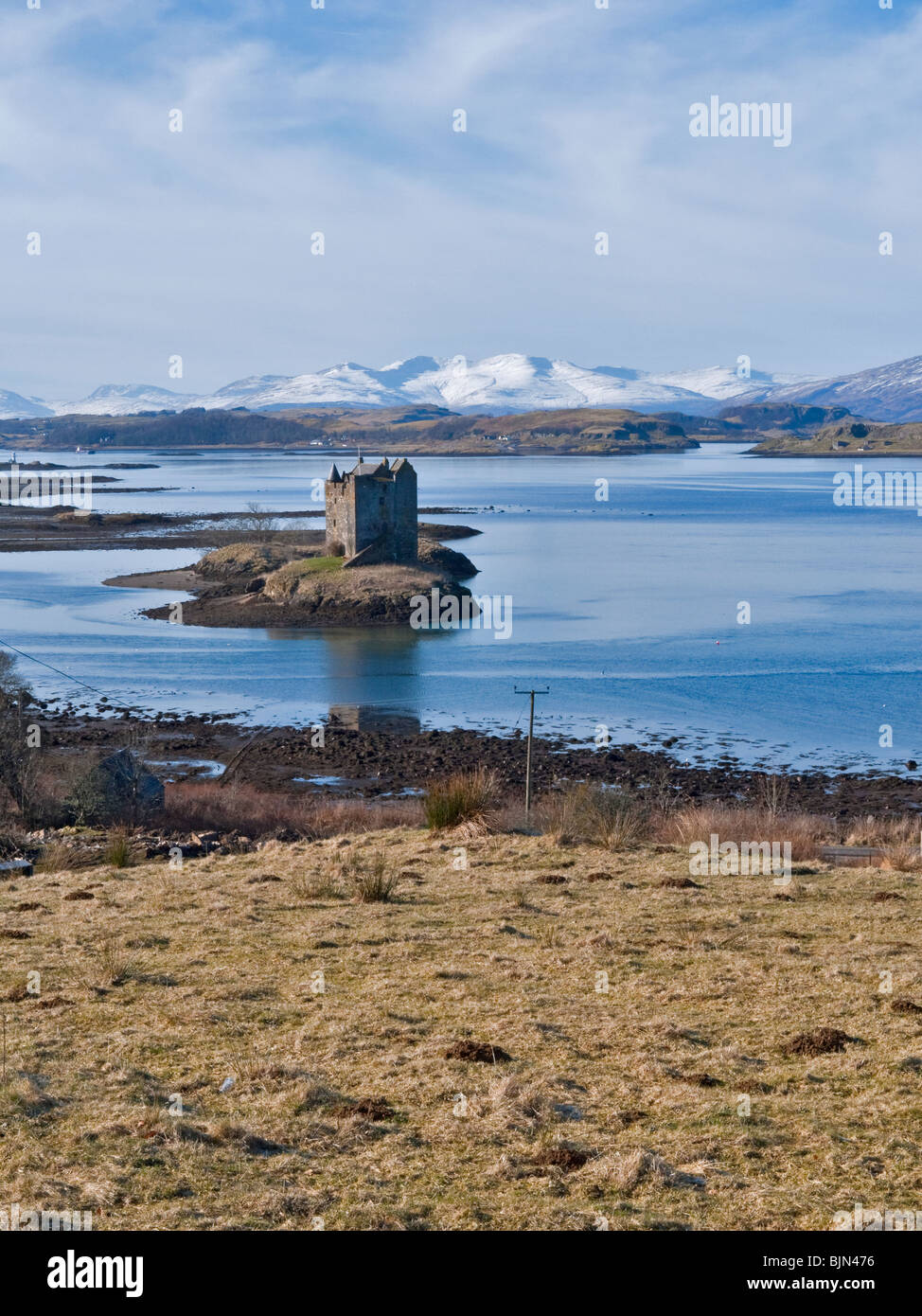 Castle Stalker, Appin, Argyle & Bute, Scotland Stockfoto