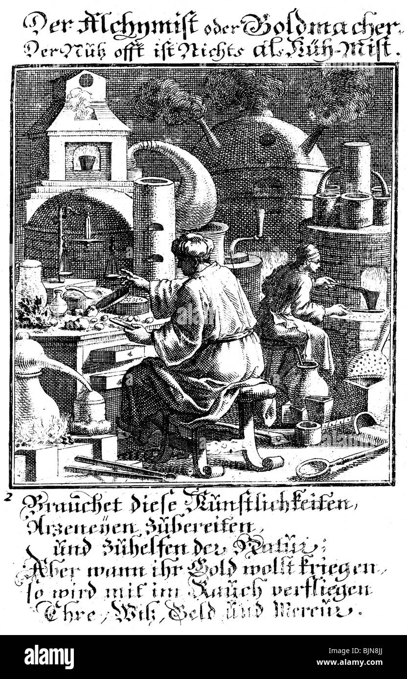 Alchemists Laboratory Alchemy Stockfotos & Alchemists Laboratory ...