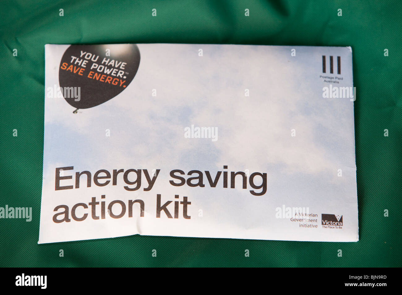 Eine energiesparende Aktion Kit bei einem erneuerbare Energien und Klima-Änderung-Tag am Jindabyne in den Snowy Mountains, Australien. Stockfoto